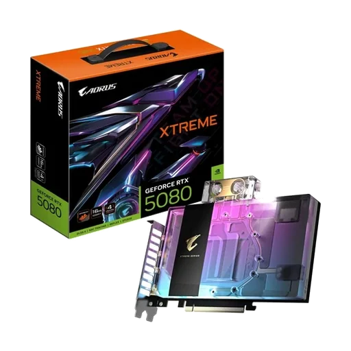 Gigabyte GeForce RTX 5080 XTREME WATERFORCE WB