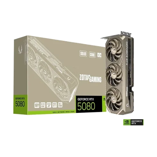 Zotac GeForce RTX 5080 SOLID CORE OC 20th Anniversary
