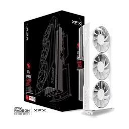 XFX Radeon RX 9060 XT Swift OC Triple Fan White