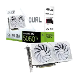 Asus GeForce RTX 5060 Ti Dual OC White