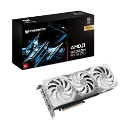 Acer Radeon RX 9070 Predator BiFrost OC White