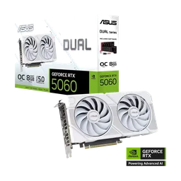 Asus GeForce RTX 5060 Dual OC White
