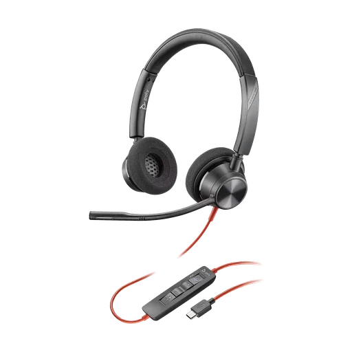 Poly Blackwire 3320-M Stereo USB-C/A