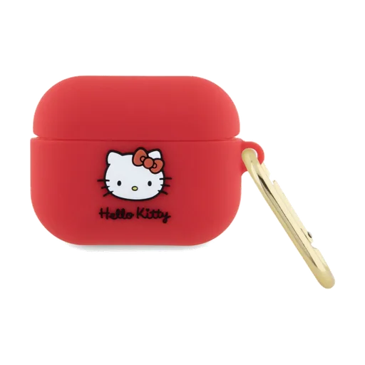 Hello Kitty Airpods Pro cover Silicone 3D Kitty Head